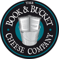 book and bucket logo